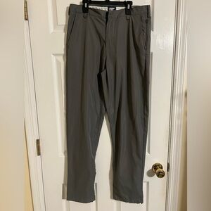 Lands' End Men's Gray Dress Pants